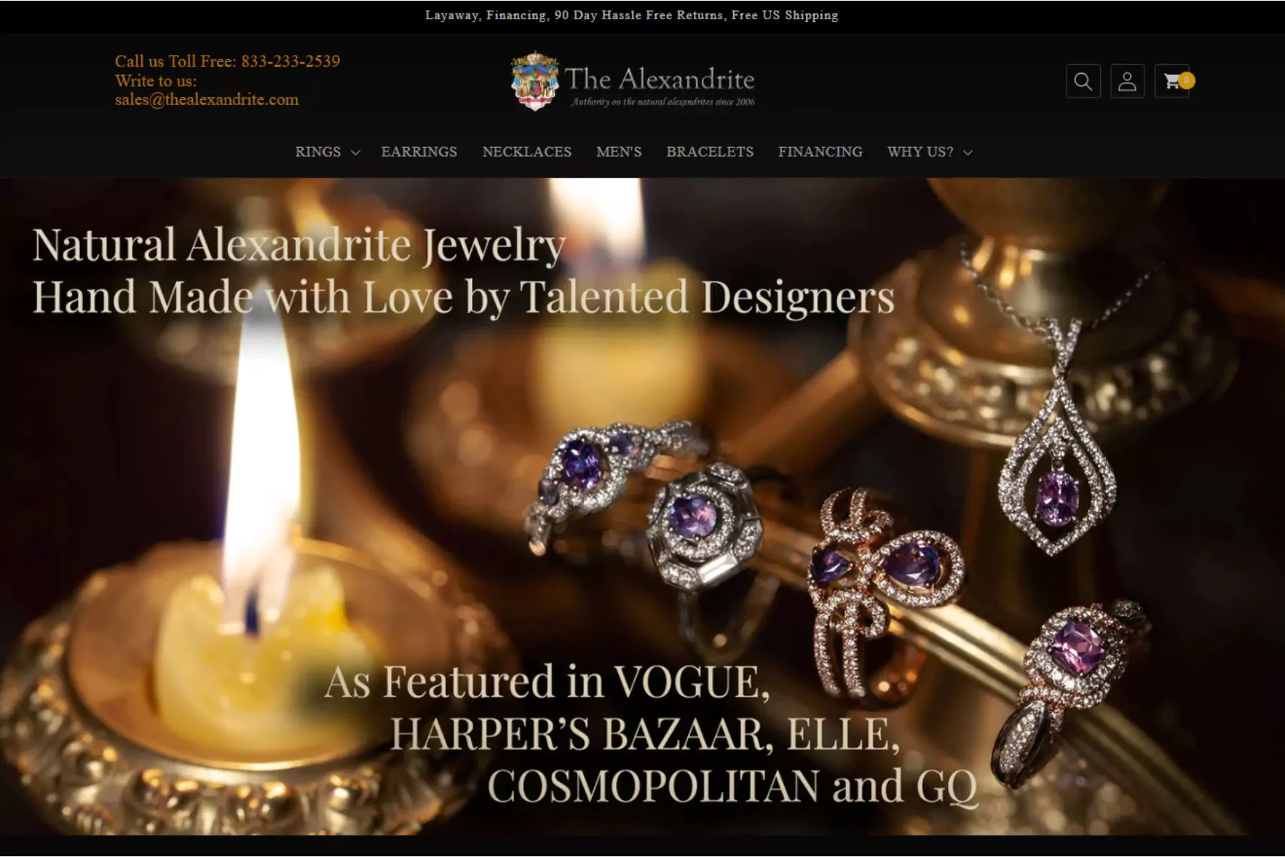 The Alexandrite website