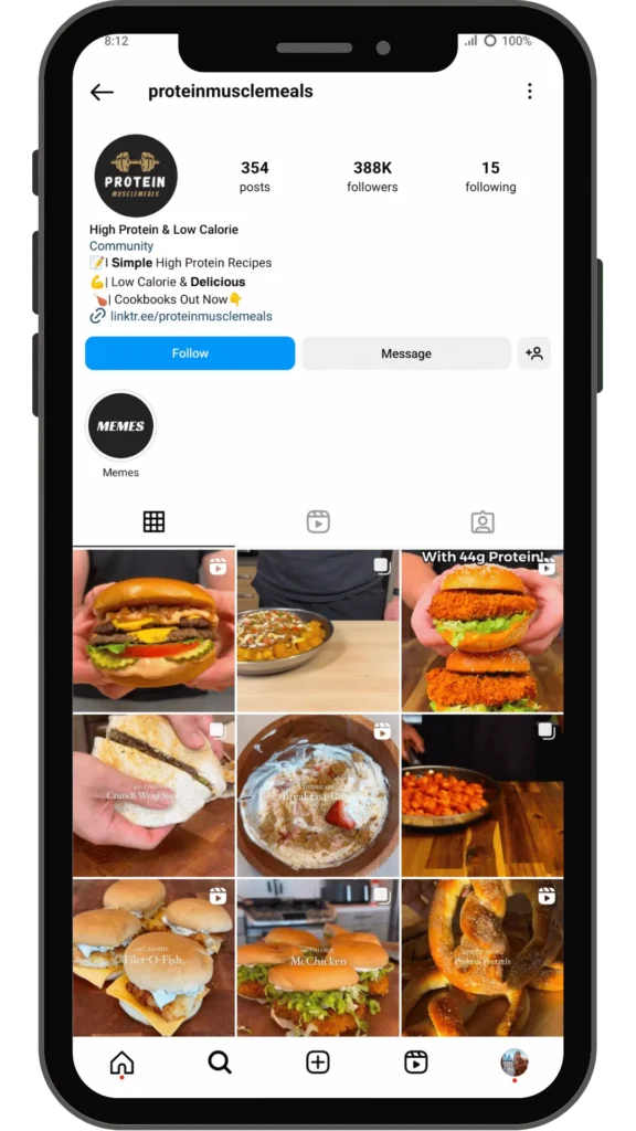 protein muscle meals