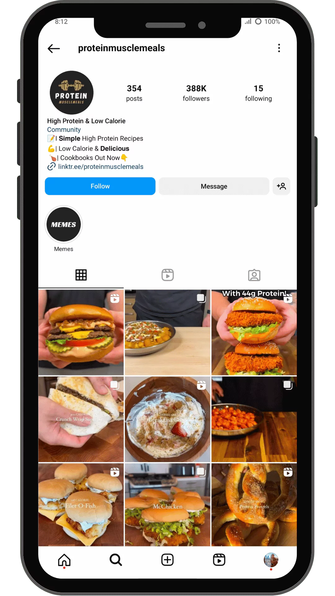 protein muscle meals