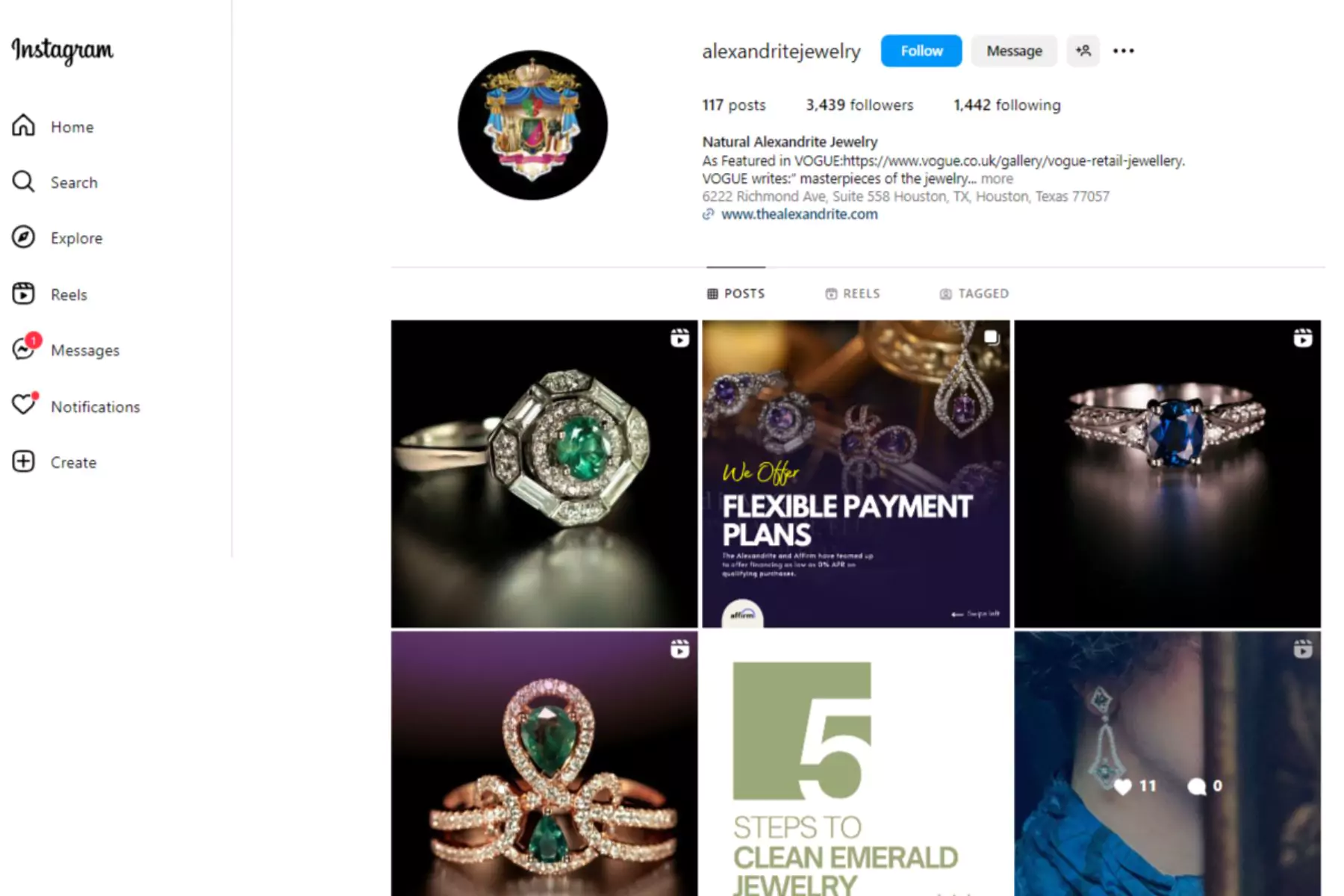 The Alexandrite insta